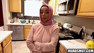 i'm hot ebony muslim teen shaved pussy fucked by american cock pov