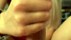 my gf jerks me off close up cumshot day 45