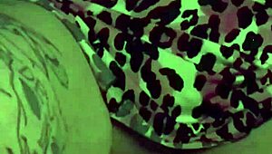 french italian milf shakes her big european ass in fuschia leopard outfit