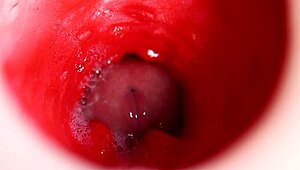 cum blasts fill the lens in epic closeup anal creampie 4k