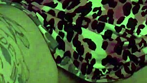 french italian milf shakes her big european ass in fuschia leopard outfit