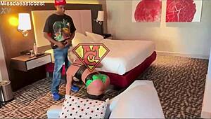 Leashed FitMusclemama Fucked Hard For Being Good Girl