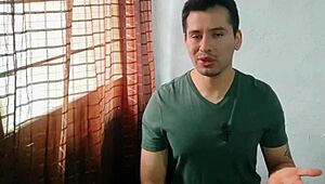 Bisexual taxi driver barebacks mature man's ass while girlfriend watches huge cock action.
