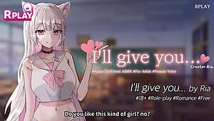i'll roleplay as ria 18 korean girl with english subs for you!