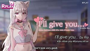 i'll roleplay as ria 18 korean girl with english subs for you!