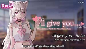 i'll roleplay as ria 18 korean girl with english subs for you!