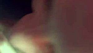 Wifey Deepthroats Hubby's Cock Right In The Public Sex Shop Outdoors