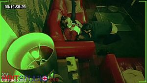 Peeking On Student Slamming Teacher's Wet Pussy In Secret Fuck Session