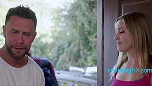 Aussie milf arrives eager, riding hard in passionate group bang bucket list
