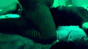 hey check out this halloween devil and angel ebony latina milf riding huge cocks cowgirl style