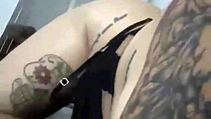 Colombian latina spreads big ass for boyfriend's deep vagina fingering
