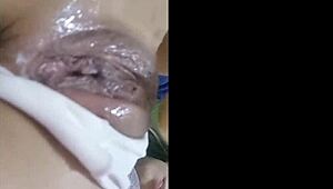 ohh masturbação com consolo na bucetinha e cuzinho me faz gozar tanto