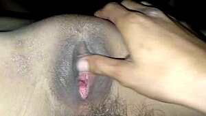 Shaved Tight Pussy Sucks Cock To Explosive Creampie Orgasm
