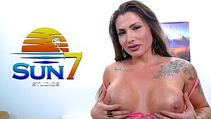 jully souza's juicy milf pussy tempts but pervert chooses her tight ass for raw fucking