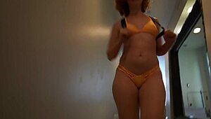 Can you handle this ass bouncing in bikini?