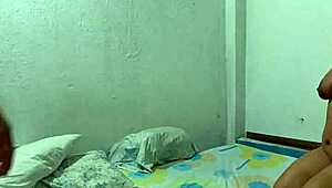 my latina stepmom sucks my dick then rides till her pussy overflows with cum