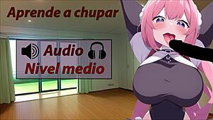 jo i cei tutorial para mamadas nivel medio con shemale teacher dominating your blowjob slave skills