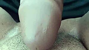 Chubby Latina Teen Masturbates Tight Pussy to Orgasm on New Toy