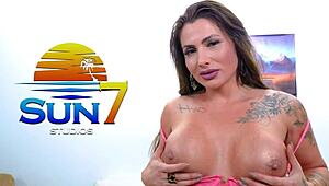 jully souza's juicy milf pussy tempts but pervert chooses her tight ass for raw fucking