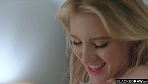 Naughty Blonde Melody Marks Cheats Bent Over Doggystyle On Massive BBC