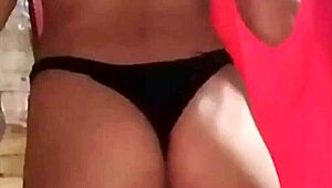 Spying Athletic Colombian Professor Alexia Undressing Big Tits In College