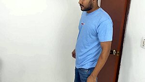 latina bitch fucks hard right in front of her cuck hubby sarafilms got it all!