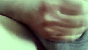 Aprile Filipina cums hard on video call pussy play session