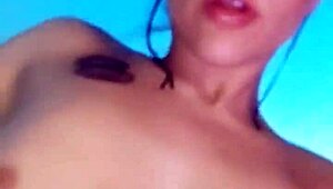Vespucio from las condes santiago chile dances sexy in lingerie feeling beautiful before hot young fuck