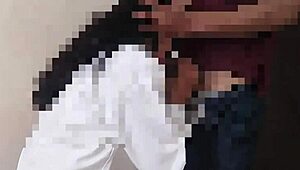 College trainee nurse slips into private cabin and devours doctor's throbbing bbc relentlessly