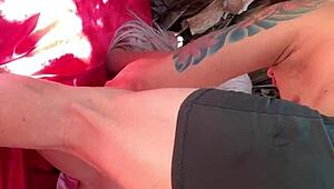 Heart-Pounding Outdoor Fuck Doll Takes Anal From Real Toy Enthusiast