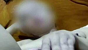 Aprile Filipina cums hard on video call pussy play session