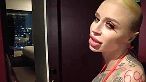 Sasha Beart takes BBC anal ass to mouth with huge tits