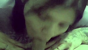 watch this latina milf deepthroat before creampie finish
