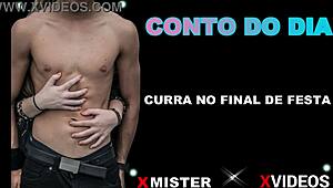 curra at the end of party was so hot i couldn't hold back...