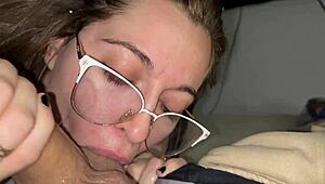 Argentine couple rocks best blowjob with huge facial cumshot