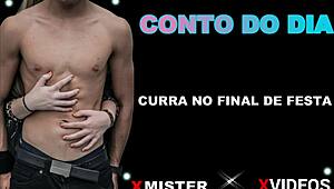 curra at the end of party was so hot i couldn't hold back...