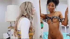 Petite TEEN JENNA FOXX And OLIVIA JAYY Fuck Friends BF With BIG COCK In Front Of Her