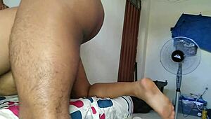 Wife rides best friend's huge cock while filming homemade fun
