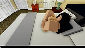 Neko Girl Spreads Furry Legs Masturbating to Intense Cumshot Climax