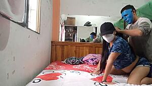 madrastra feels awkward with hijastro then fulfills dark milf fantasy doggystyle home