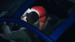Caught GTA Hooker Fuck
