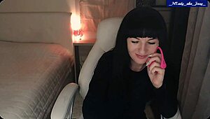 Mlady Jessy strips lingerie teases clit fingers pussy to creamy orgasm vibes 🔥👅💦