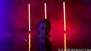angela white's dark seduction... fucking jules jordan's monster cock outdoors!!