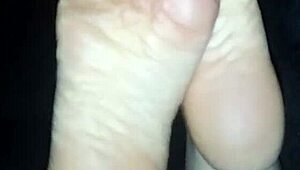 english soles look perfect for submissive foot fun