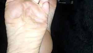english soles look perfect for submissive foot fun