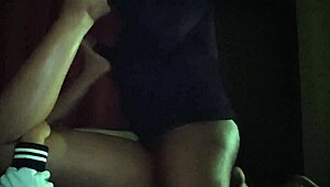 whoa, this cute chubby asian girl's wet pussy gets hardcore creampied by monster cock 😘🔥