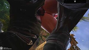 whoa 😍 big ass big tit curvy milf alissa pounds fat boss outdoors squirts on his small cock for promotion!!