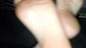 english soles look perfect for submissive foot fun