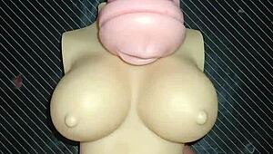 kissy and dolly's ass-to-mouth anal with creampie tits finish