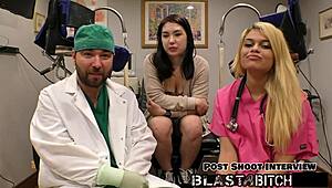 mina moon delivers blowjob then takes two pov poundings